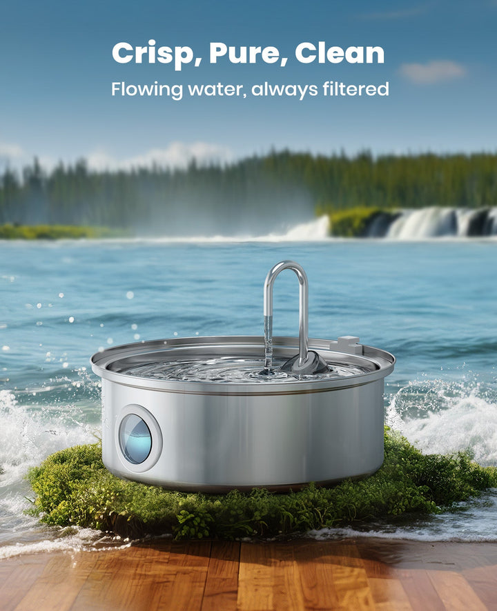 Oneisall 5L Automatischer Katzenfütterer mit App-Steuerung für zwei Katzen