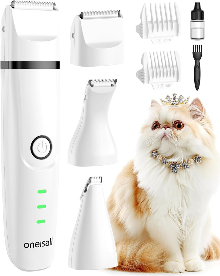 Oneisall N12 3-in-1 Katzenpflege-Set