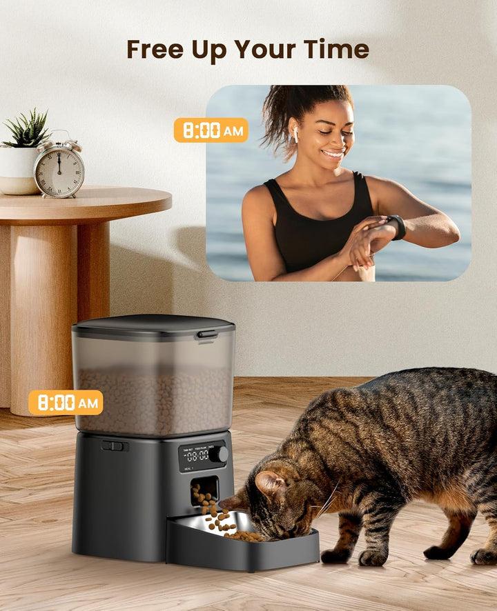 Oneisall 3.5L Automatic Cat Feeder
