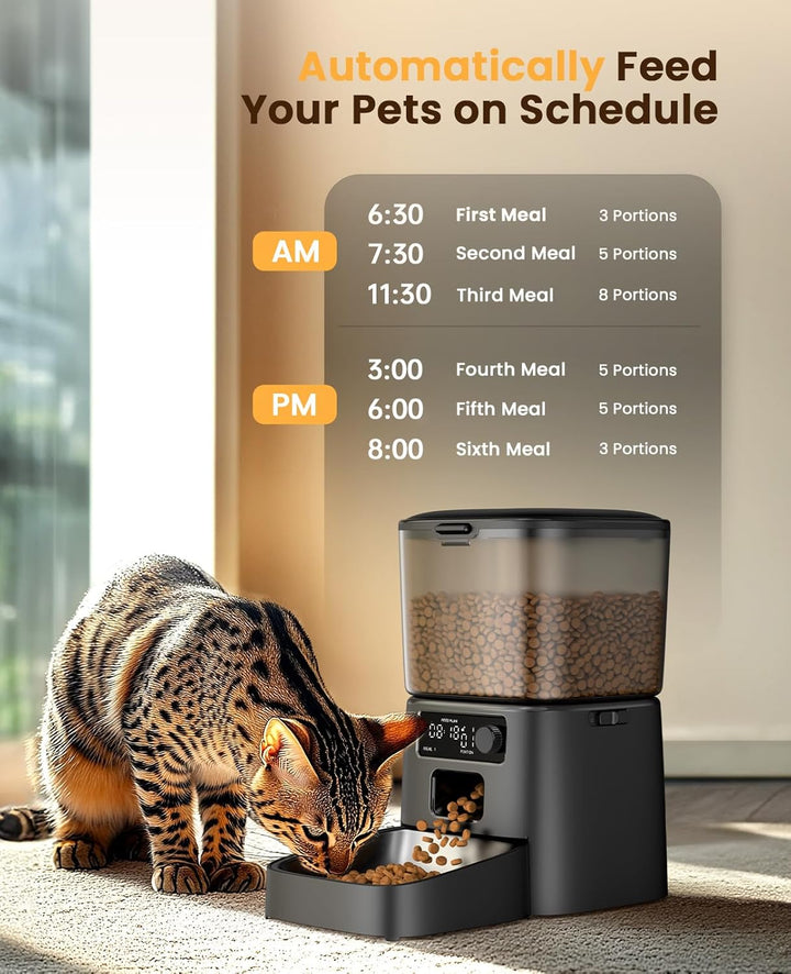 Oneisall 3.5L Automatic Cat Feeder