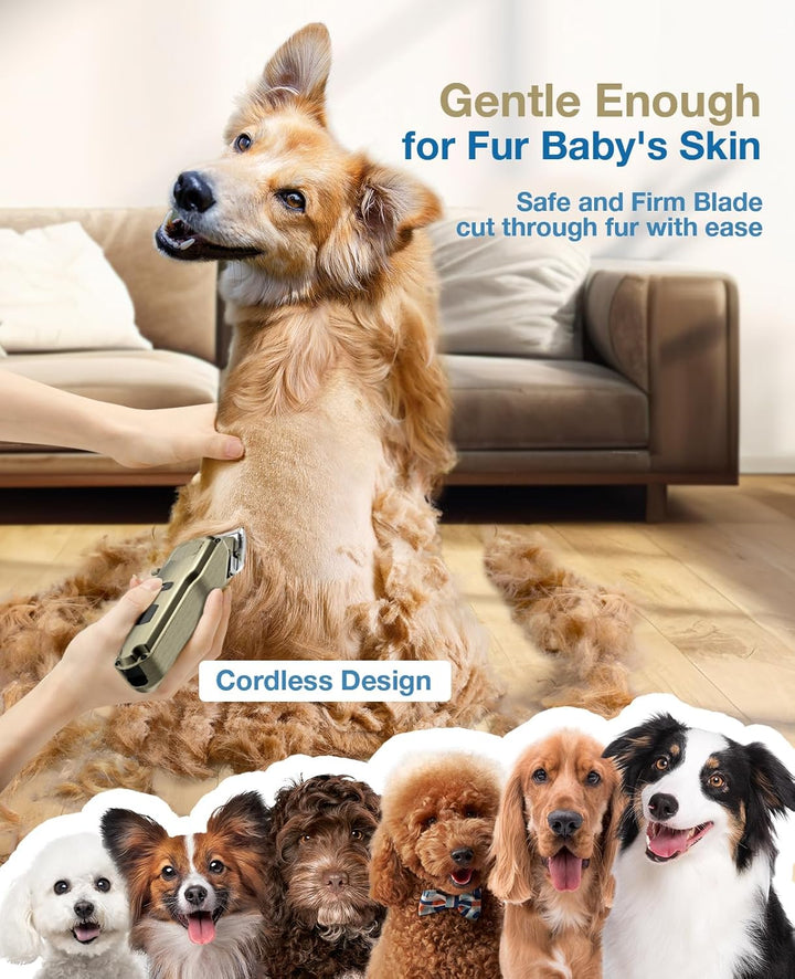 Oneisall 676 Dog Clipper for Thick Coats
