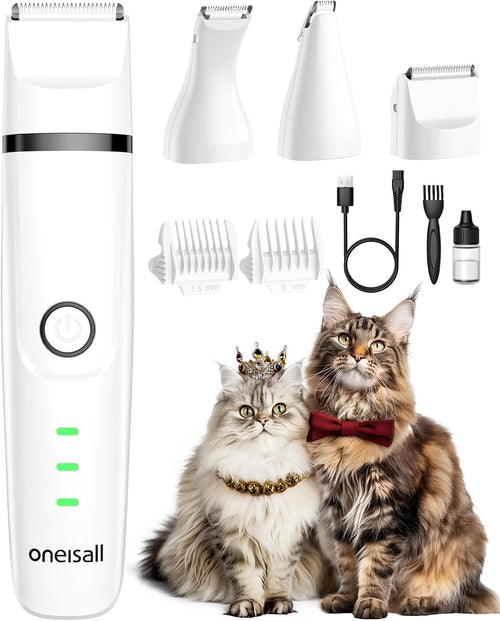 Oneisall N12 3 in 1 Cat Grooming Kit for Paw Trimmer