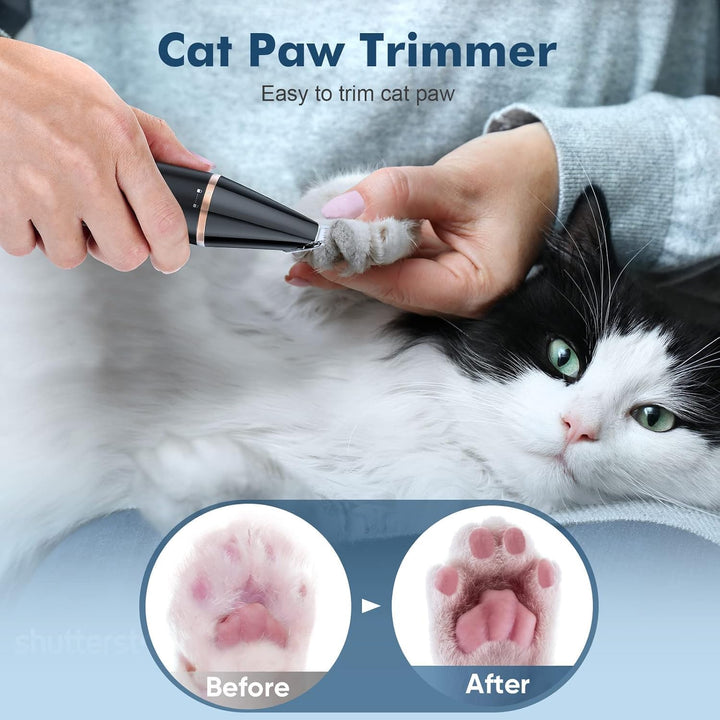 oneisall P20 Katzenschermaschine und Pfotentrimmer – mit Doppelklingen 2