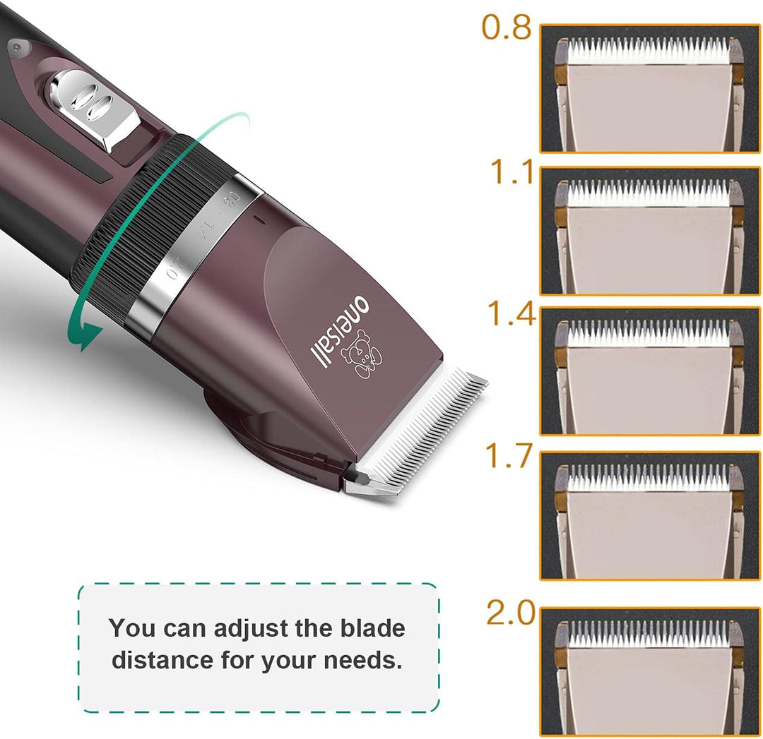 Oneisall P2 Dog Clipper & Dog Grooming Kit