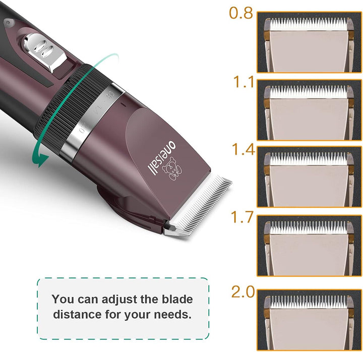 Oneisall P2 Dog Clipper & Dog Grooming Kit