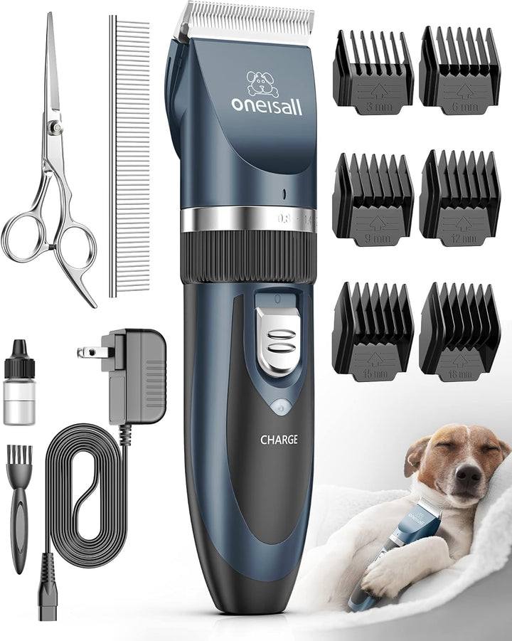 Oneisall P2 Dog Clipper & Dog Grooming Kit