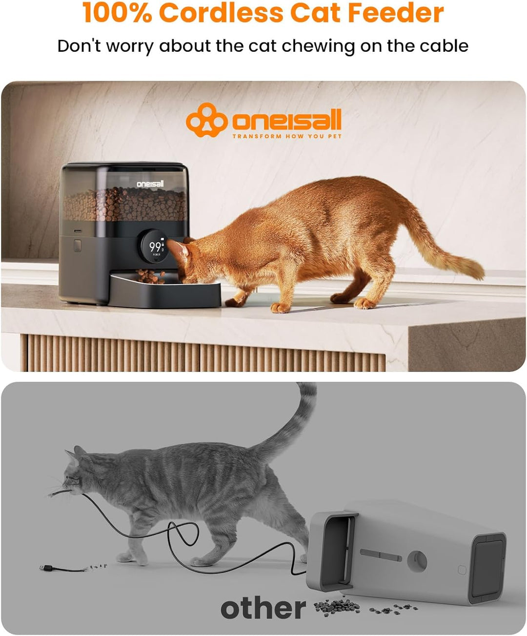 Smart Cat Feeder with APP Control