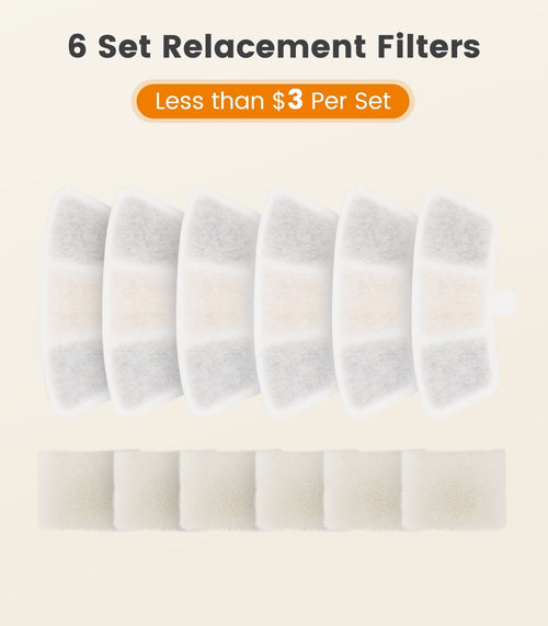Accessories for corded pet water fountain
