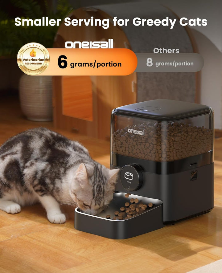Oneisall PF05 3L Automatischer Futterautomat für Katzen