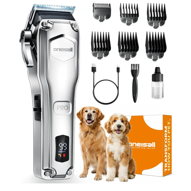 Oneisall PC18 Hundeschermaschine für dichtes Fell